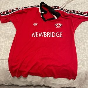 Vintage Canada rugby jersey made by Canterbury of New Zealand in mint condition.